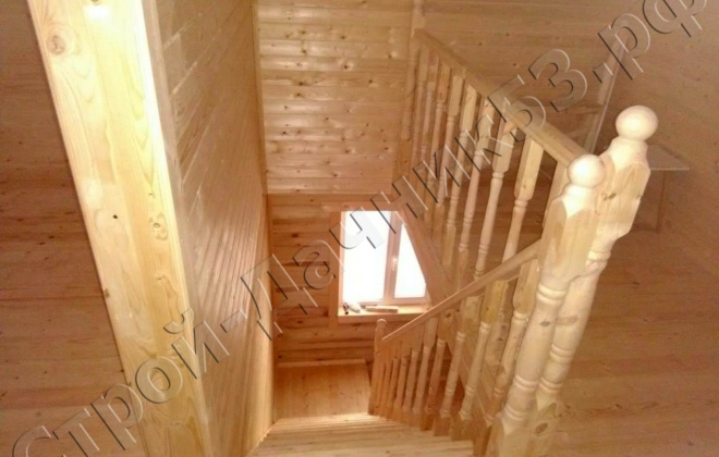 4 Брусовой дом проекту К-34 6×9, 94.5 м², Тульская область, Ясногорский район, к.п (14)